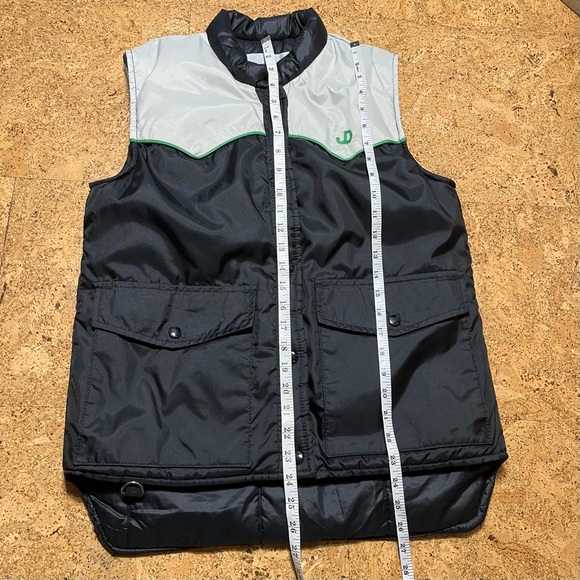 John Deere Vintage Wm’s Snowmobile Puffer Vest Sz M - Picture 12 of 15